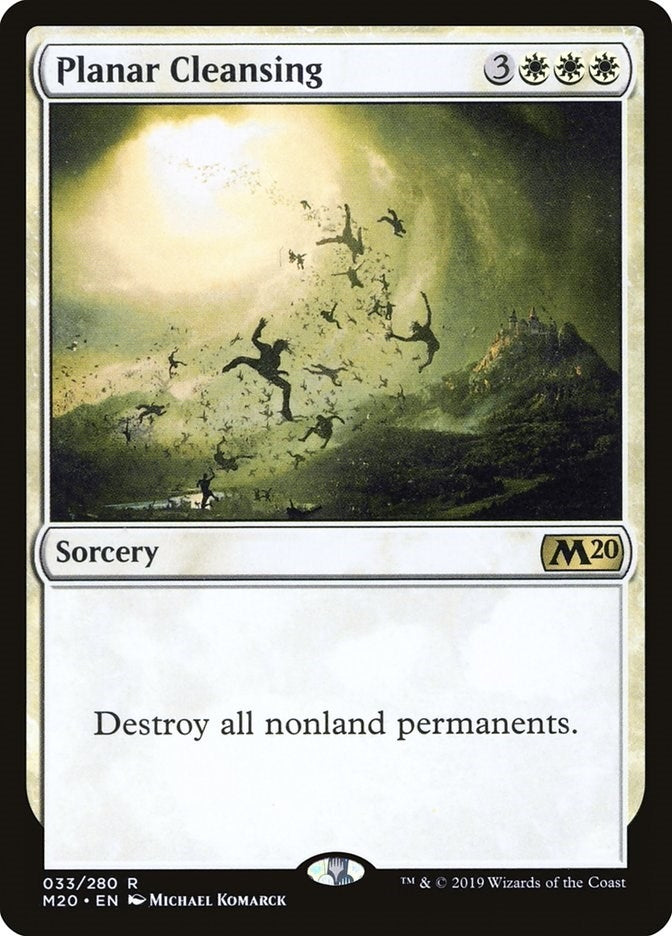 Image for Planar Cleansing (33) (M20) - Magic: The Gathering