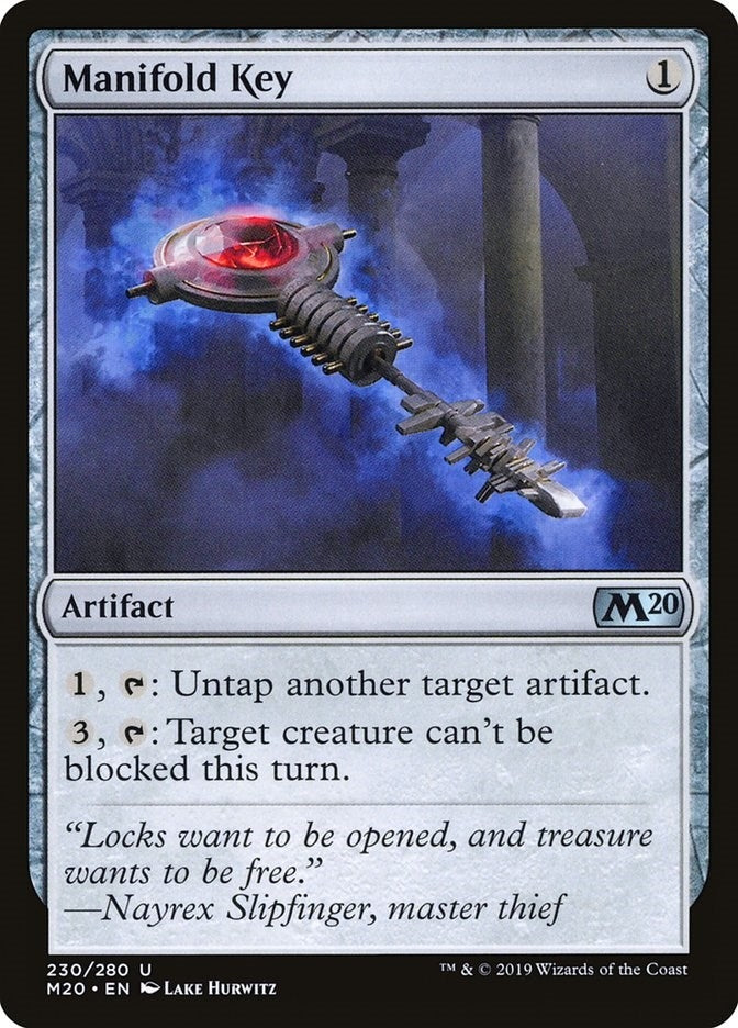 Image for Manifold Key (230) (M20) - Magic: The Gathering