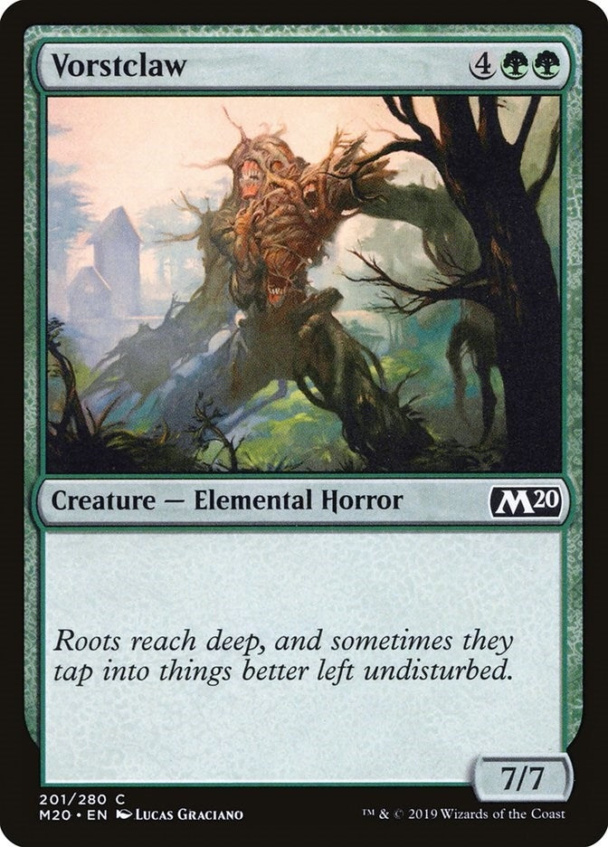 Image for Vorstclaw (201) (M20) - Magic: The Gathering