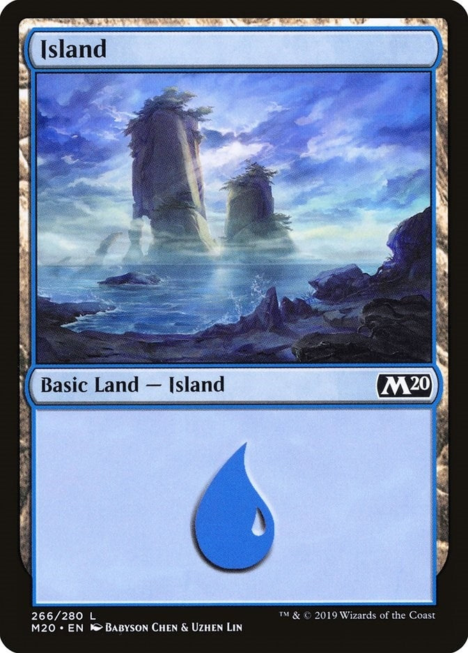 Image for Island (266) (266) (M20) - Magic: The Gathering