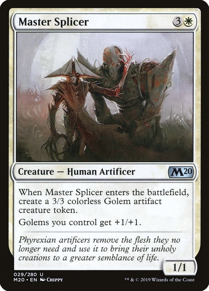 Image for Master Splicer (29) (M20) - Magic: The Gathering