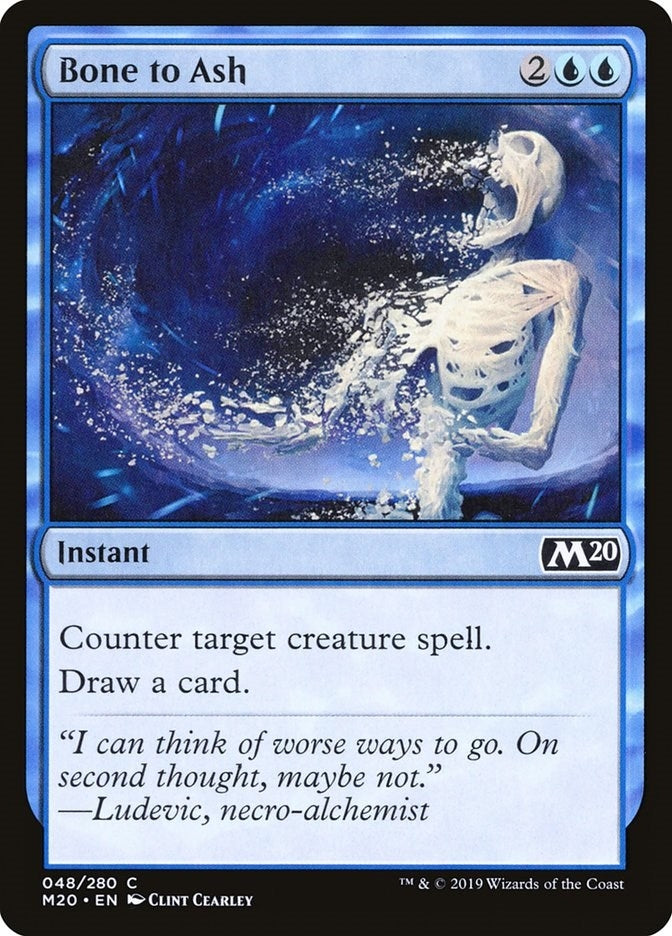 Image for Bone to Ash (48) (M20) - Magic: The Gathering