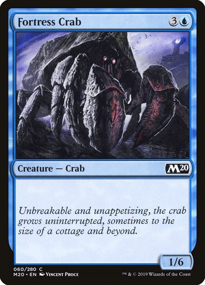Image for Fortress Crab (60) (M20) - Magic: The Gathering