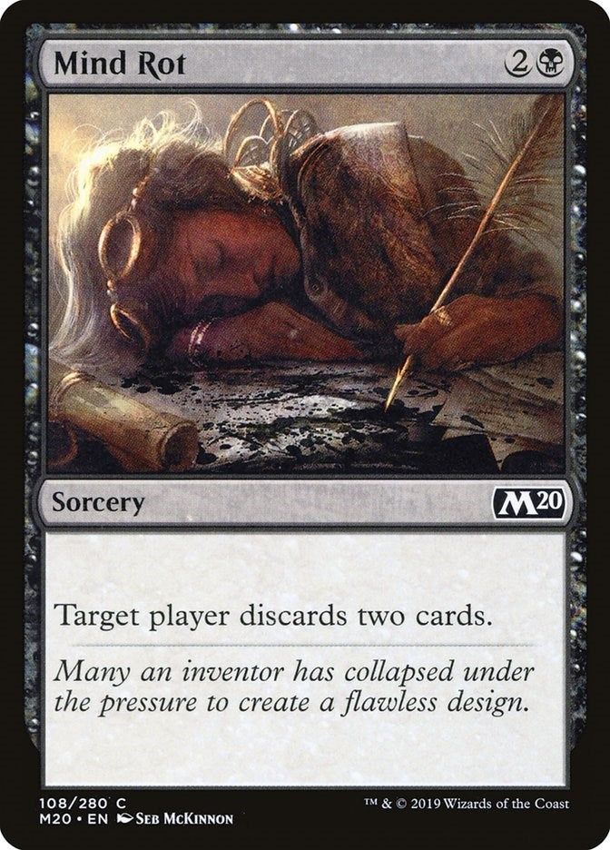 Image for Mind Rot (108) (M20) - Magic: The Gathering