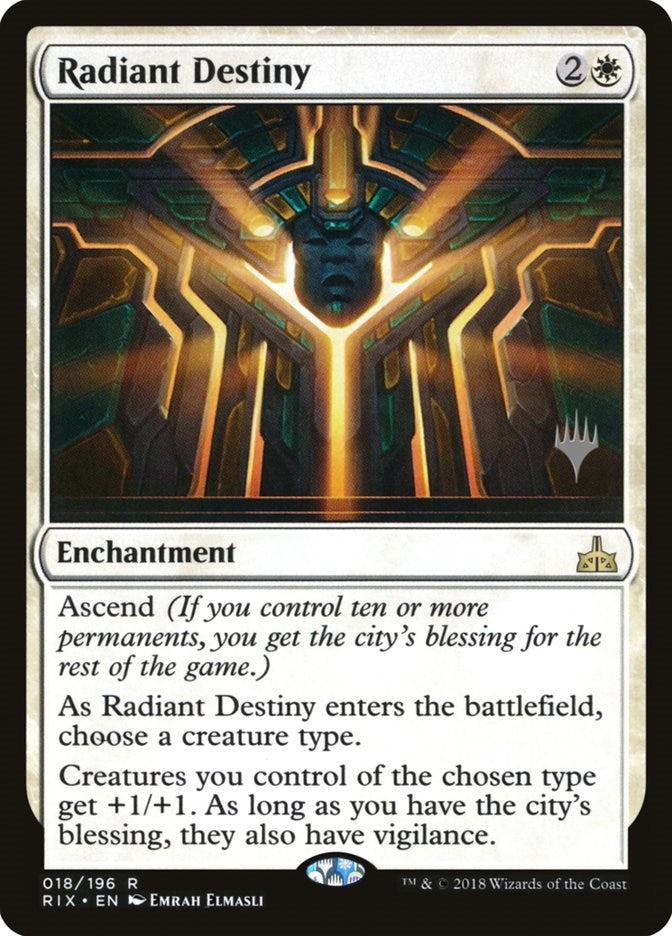 Image for Radiant Destiny (18) (PPM20) - Magic: The Gathering