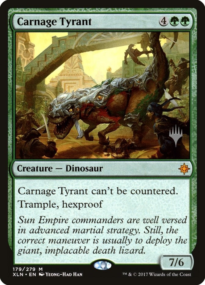 Image for Carnage Tyrant (179) (PPM20) - Magic: The Gathering