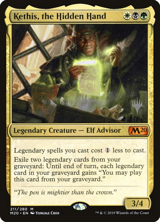 Image for Kethis, the Hidden Hand (211) (PPM20) - Magic: The Gathering