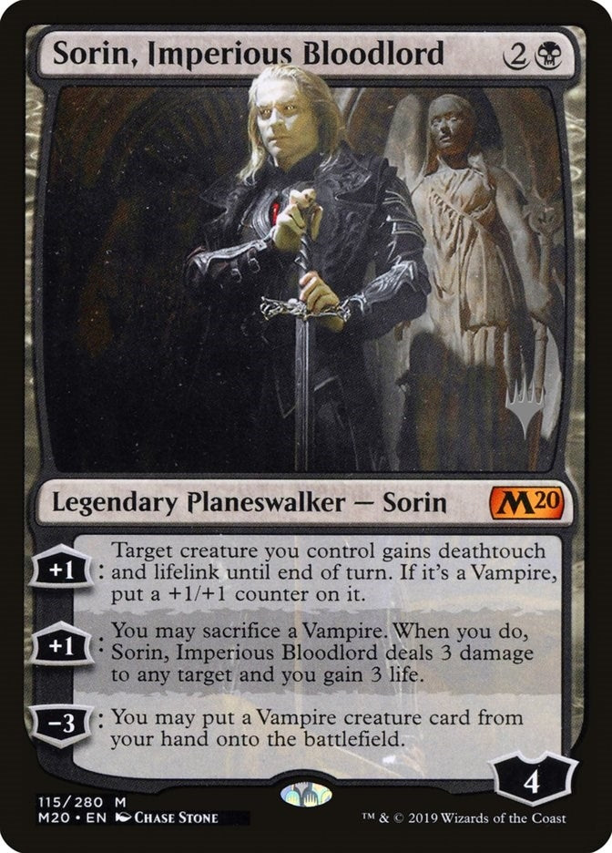 Image for Sorin, Imperious Bloodlord (115) (PPM20) - Magic: The Gathering
