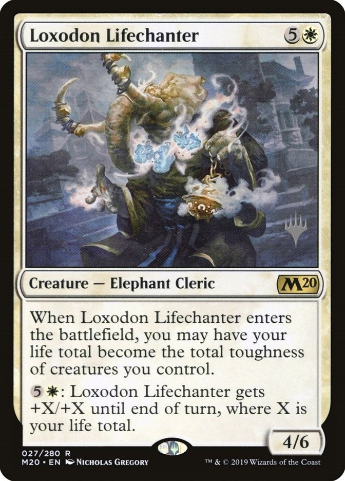 Image for Loxodon Lifechanter (27) (PPM20) - Magic: The Gathering