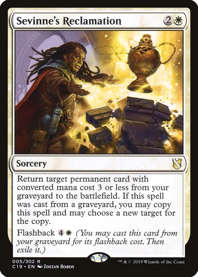 Image for Sevinne's Reclamation (5) (C19) - Magic: The Gathering