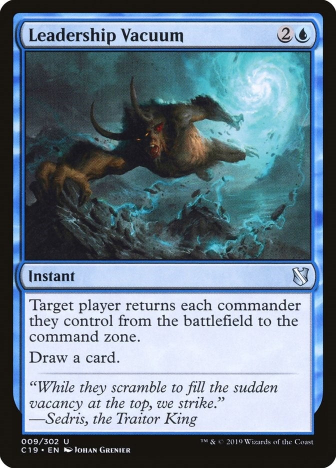 Image for Leadership Vacuum (9) (C19) - Magic: The Gathering