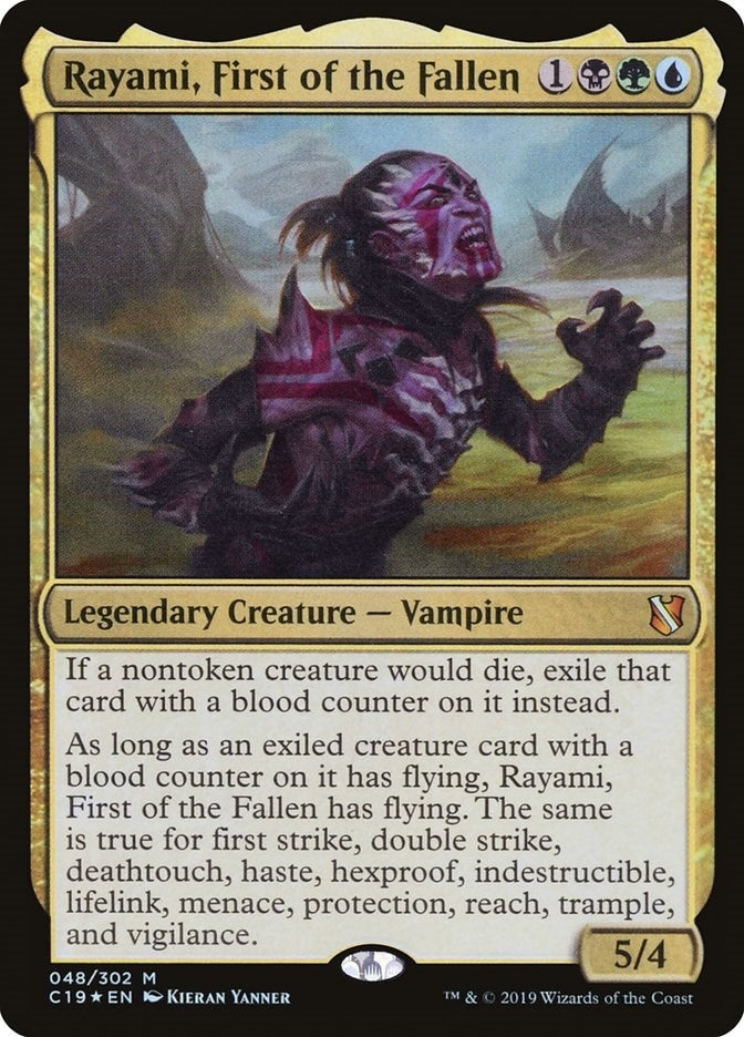 Image for Rayami, First of the Fallen (48) (C19) - Magic: The Gathering