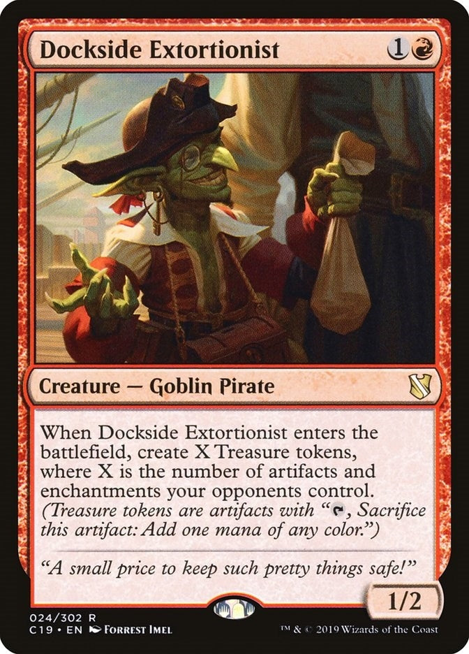 Image for Dockside Extortionist (24) (C19) - Magic: The Gathering