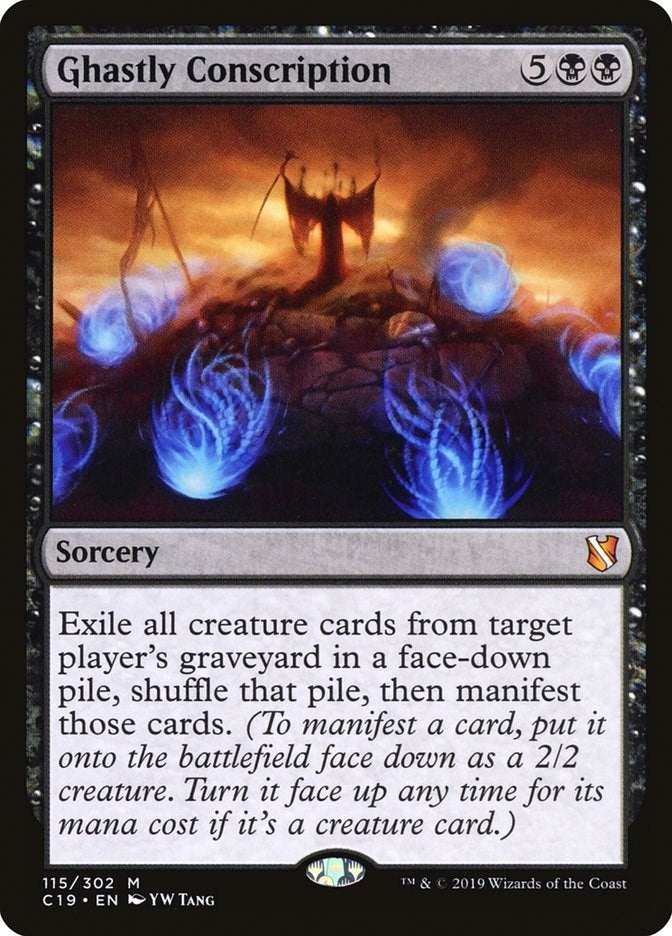 Image for Ghastly Conscription (115) (C19) - Magic: The Gathering