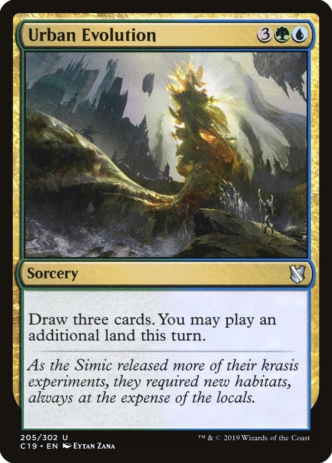 Image for Urban Evolution (205) (C19) - Magic: The Gathering