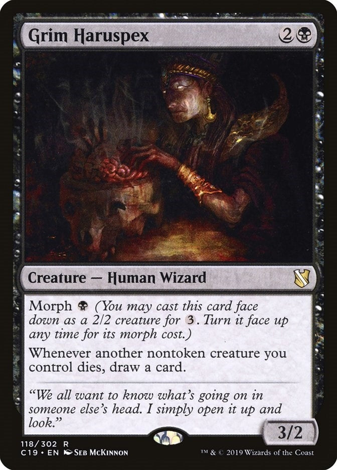Image for Grim Haruspex (118) (C19) - Magic: The Gathering