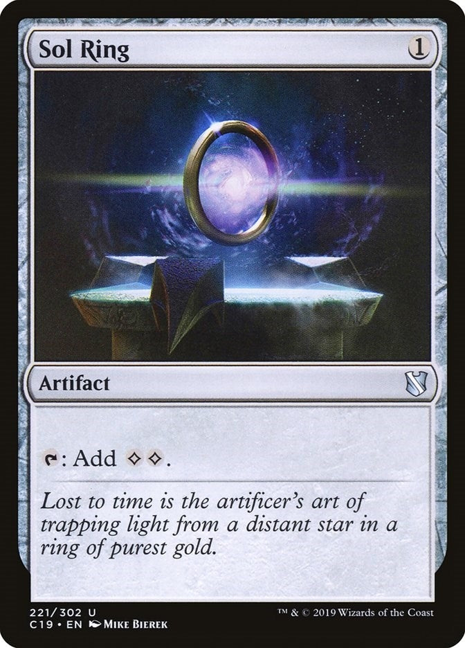Image for Sol Ring (221) (C19) - Magic: The Gathering