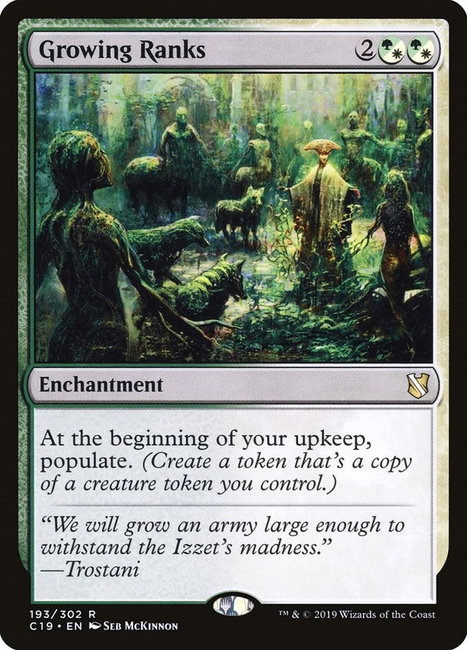 Image for Growing Ranks (193) (C19) - Magic: The Gathering