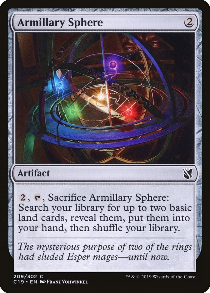 Image for Armillary Sphere (209) (C19) - Magic: The Gathering