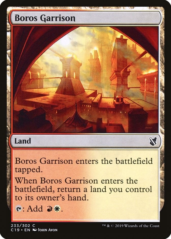 Image for Boros Garrison (233) (C19) - Magic: The Gathering