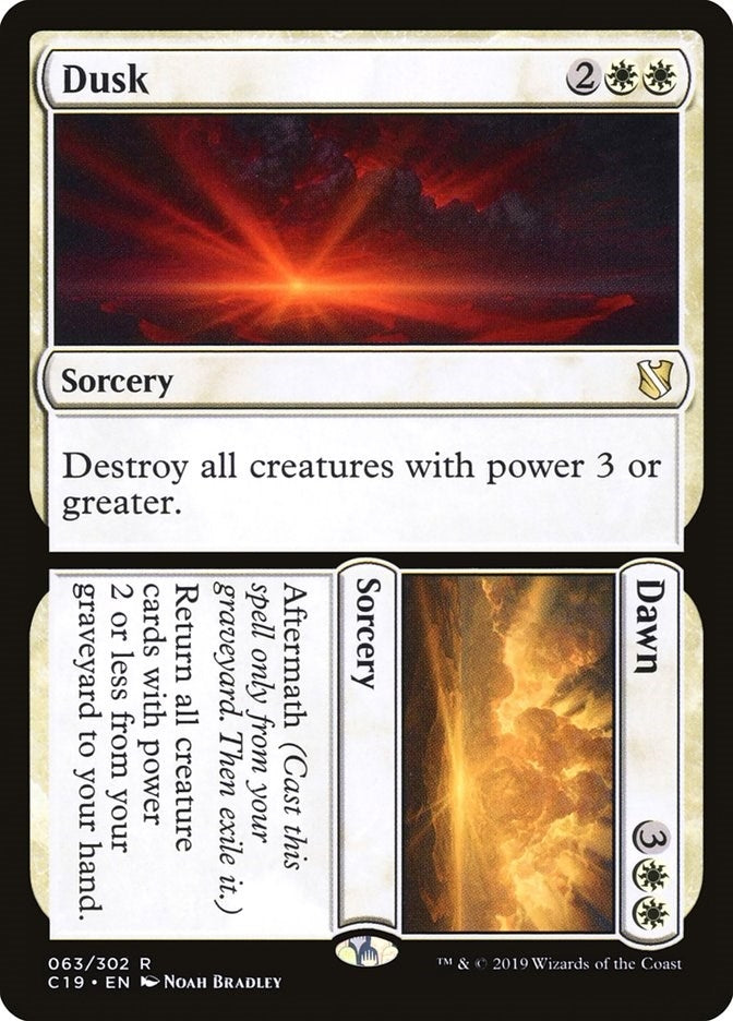 Image for Dusk // Dawn (63) (C19) - Magic: The Gathering