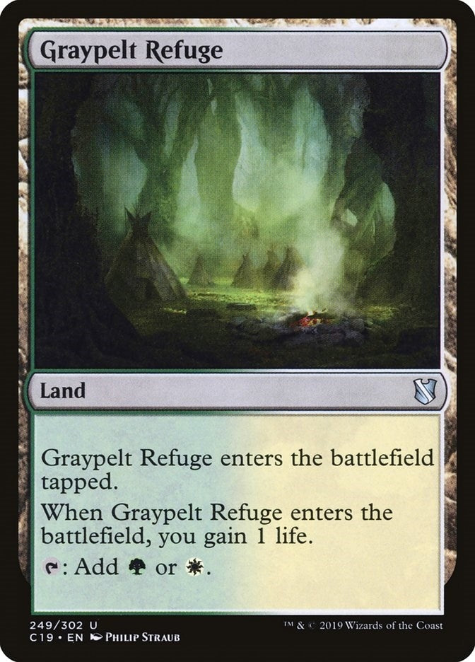 Image for Graypelt Refuge (249) (C19) - Magic: The Gathering