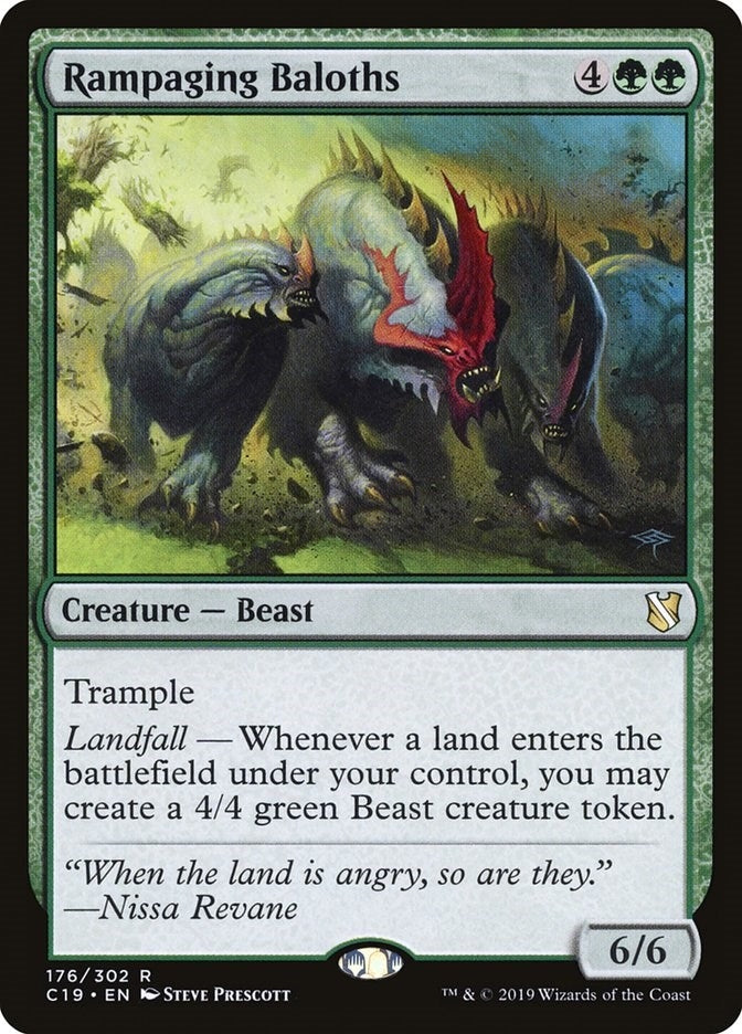 Image for Rampaging Baloths (176) (C19) - Magic: The Gathering