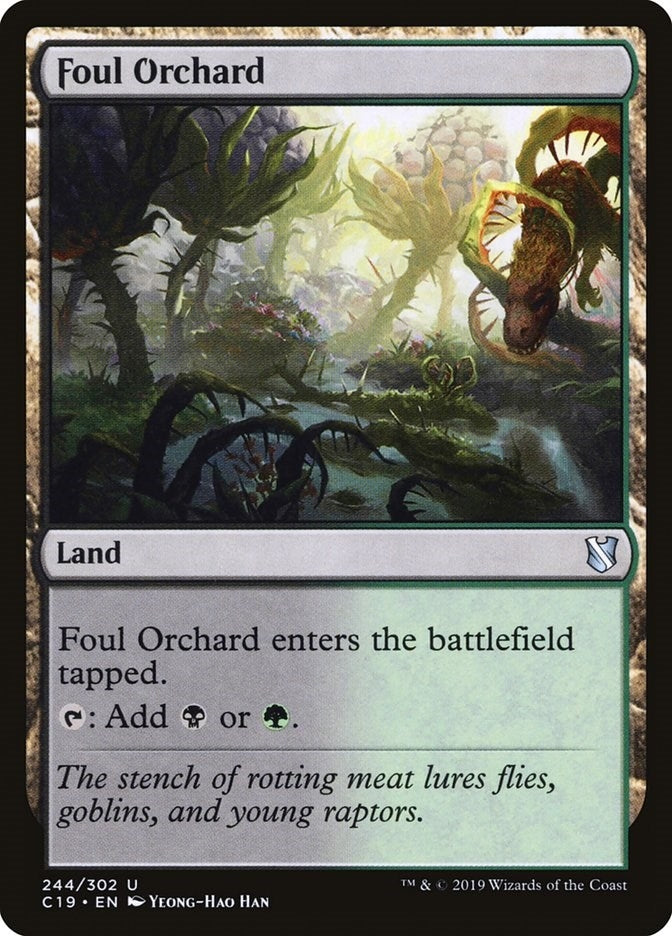 Image for Foul Orchard (244) (C19) - Magic: The Gathering