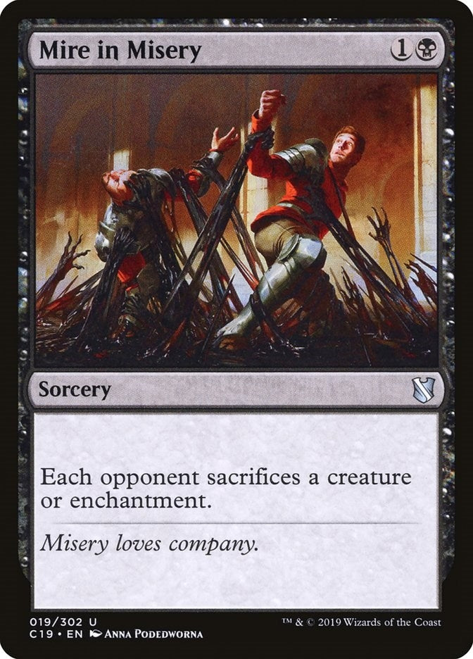 Image for Mire in Misery (19) (C19) - Magic: The Gathering