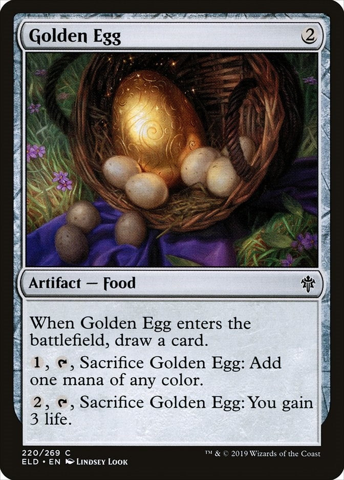 Image for Golden Egg (220) (ELD) - Magic: The Gathering