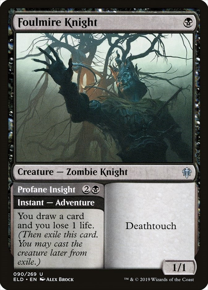 Image for Foulmire Knight (90) (ELD) - Magic: The Gathering