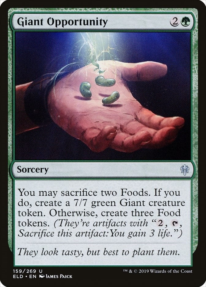 Image for Giant Opportunity (159) (ELD) - Magic: The Gathering