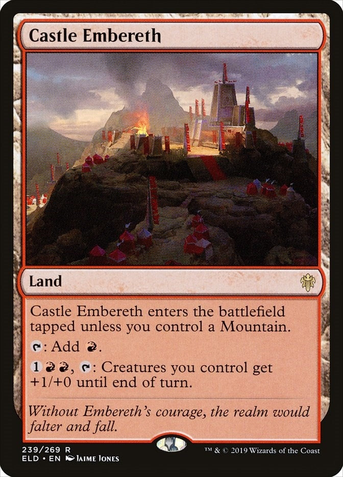 Image for Castle Embereth (239) (ELD) - Magic: The Gathering