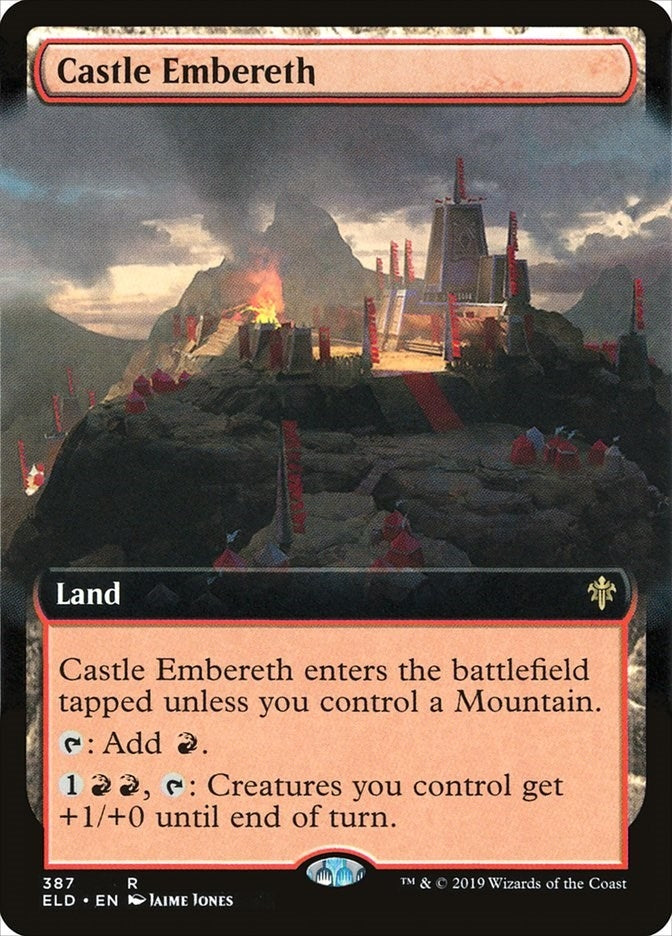 Image for Castle Embereth (Extended Art) (387) (ELD) - Magic: The Gathering