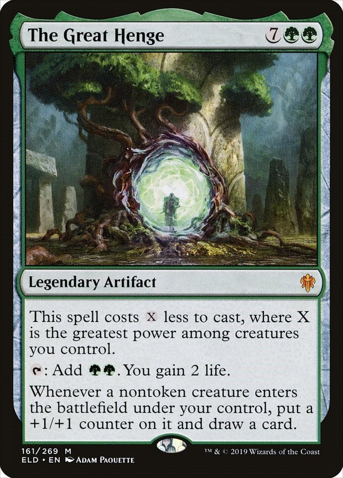 Image for The Great Henge (161) (ELD) - Magic: The Gathering