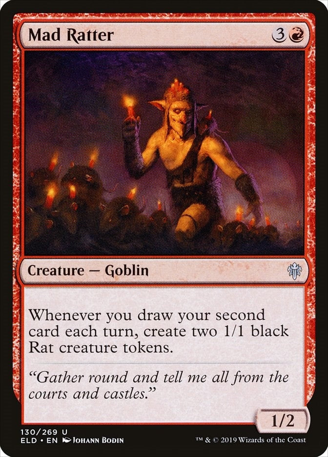 Image for Mad Ratter (130) (ELD) - Magic: The Gathering