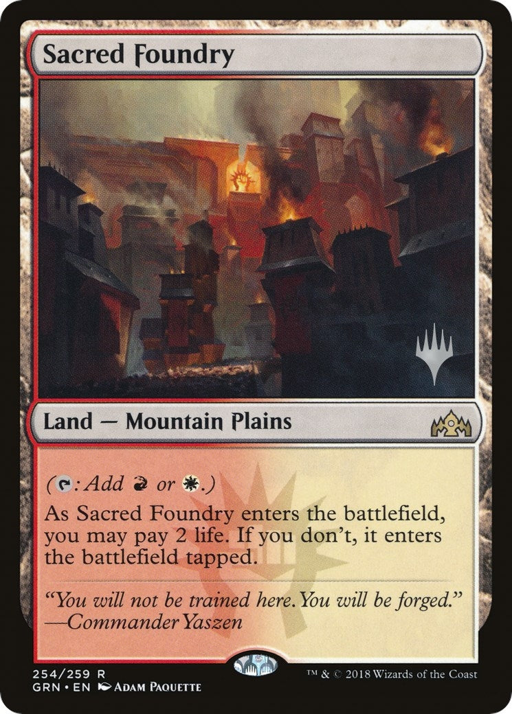 Image for Sacred Foundry (254) (PPELD) - Magic: The Gathering