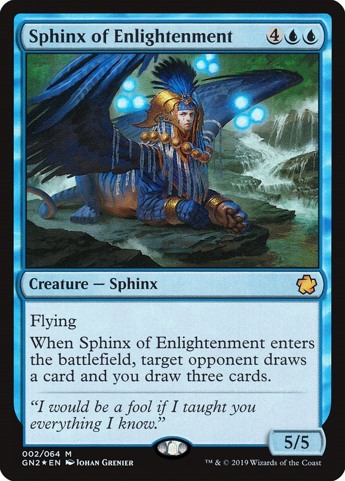 Image for Sphinx of Enlightenment (2) (GN2) - Magic: The Gathering