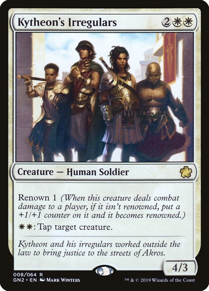 Image for Kytheon's Irregulars (8) (GN2) - Magic: The Gathering