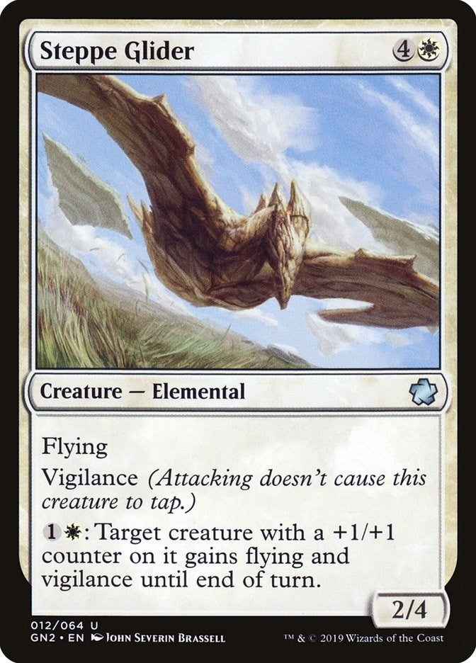 Image for Steppe Glider (12) (GN2) - Magic: The Gathering