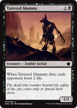 Image for Tattered Mummy (34) (GN2) - Magic: The Gathering
