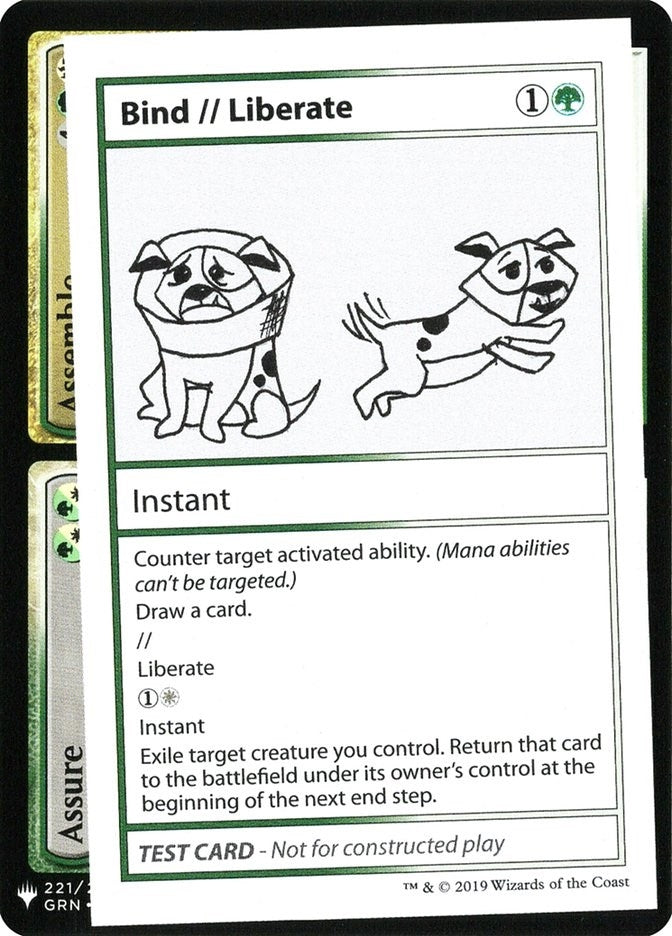 Image for Bind // Liberate (CMB1) - Magic: The Gathering