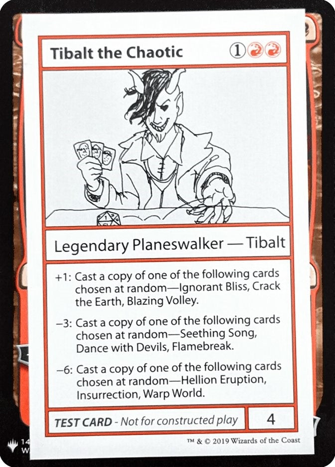 Image for Tibalt the Chaotic (CMB1) - Magic: The Gathering