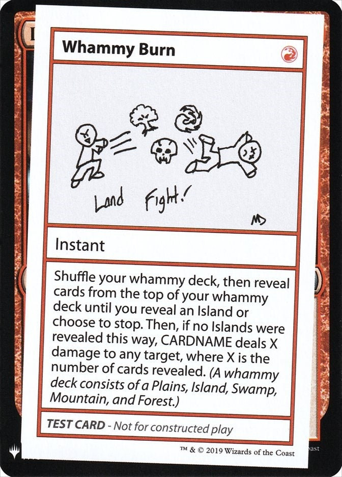Image for Whammy Burn (CMB1) - Magic: The Gathering