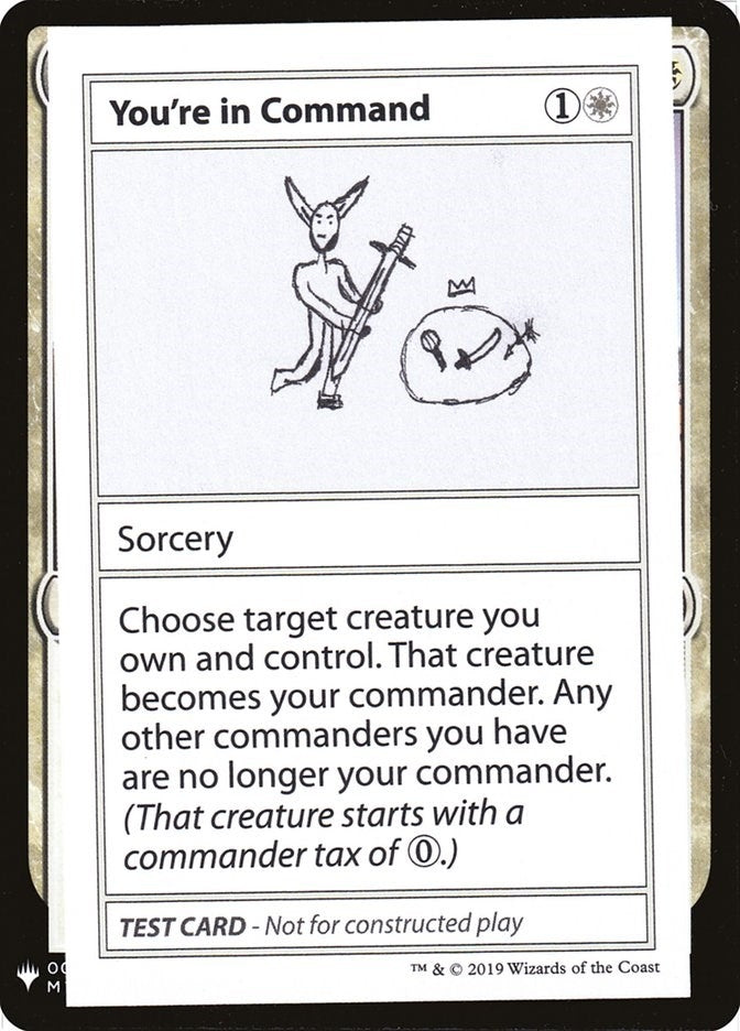 Image for You're In Command (CMB1) - Magic: The Gathering