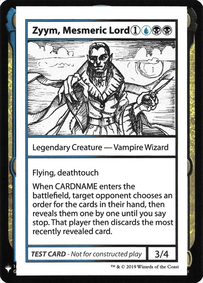 Image for Zyym, Mesmeric Lord (CMB1) - Magic: The Gathering