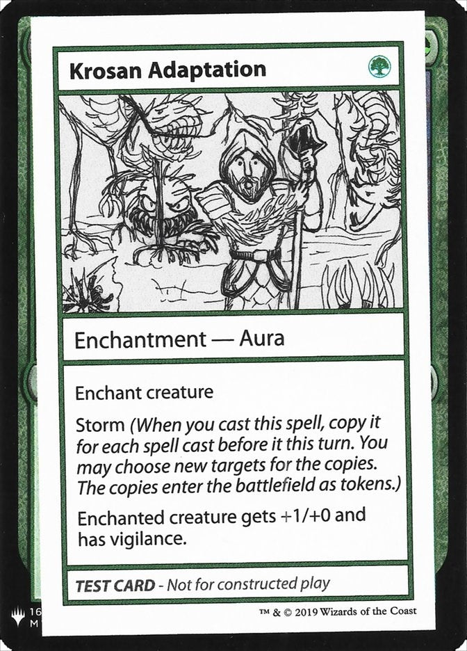 Image for Krosan Adaptation (CMB1) - Magic: The Gathering
