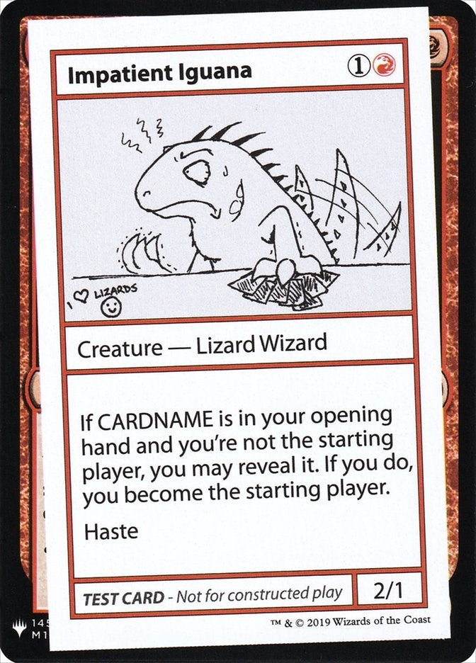 Image for Impatient Iguana (CMB1) - Magic: The Gathering