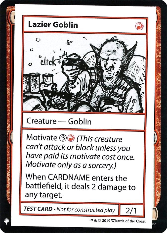 Image for Lazier Goblin (CMB1) - Magic: The Gathering
