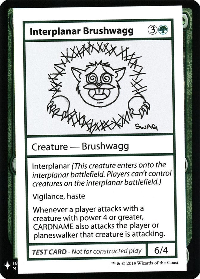 Image for Interplanar Brushwagg (CMB1) - Magic: The Gathering